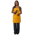 F53 Designer Mango Bib Apron w/ 2 Pockets & Slider Neck Adjustment